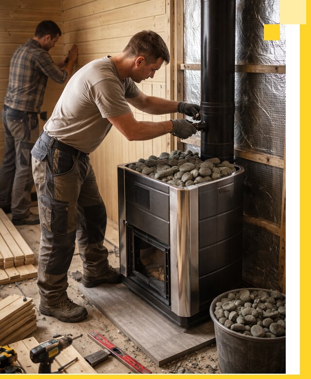 Проектирование и строительство парилок для бани в Дальнереченске под ключ