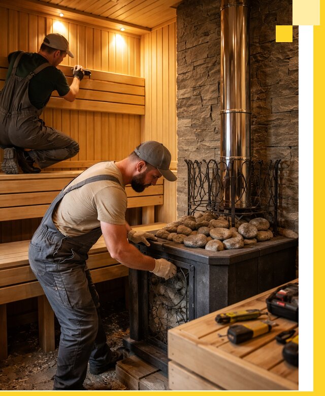 Комплексный дизайн бань, саун и зон отдыха в Дальнереченске