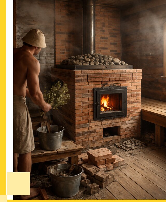 Кирпичные банные печи в Дальнереченске от 91710 р. | ЭриданДлн