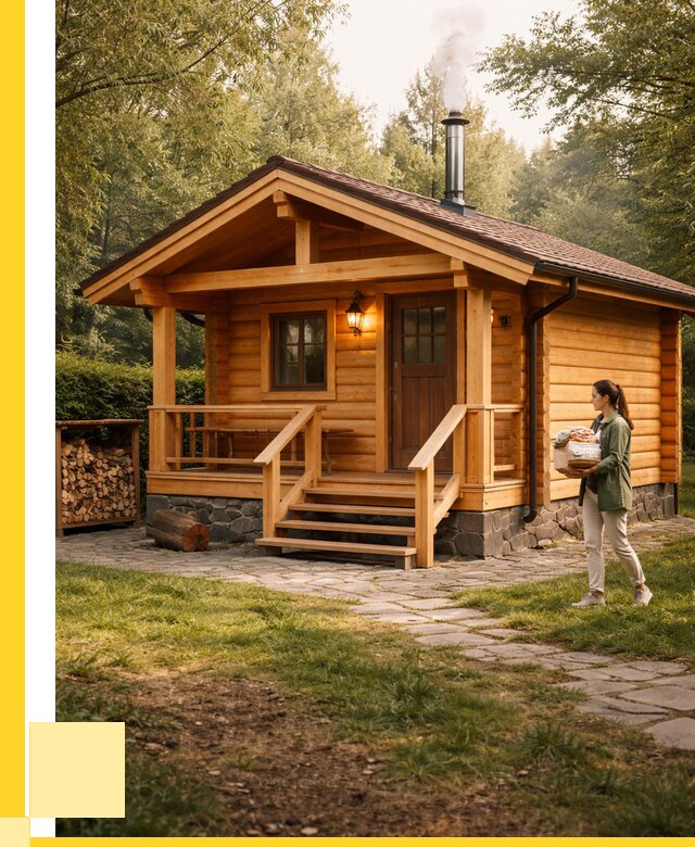 Купить баню под ключ в Дальнереченске от 662350 р. | ЭриданДлн