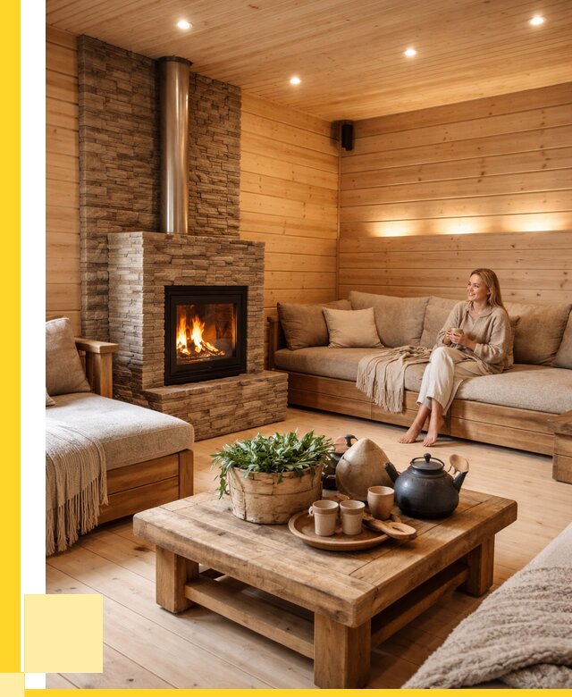 Проект бани с комнатой отдыха в Дальнереченске от 35665 р. | ЭриданДлн