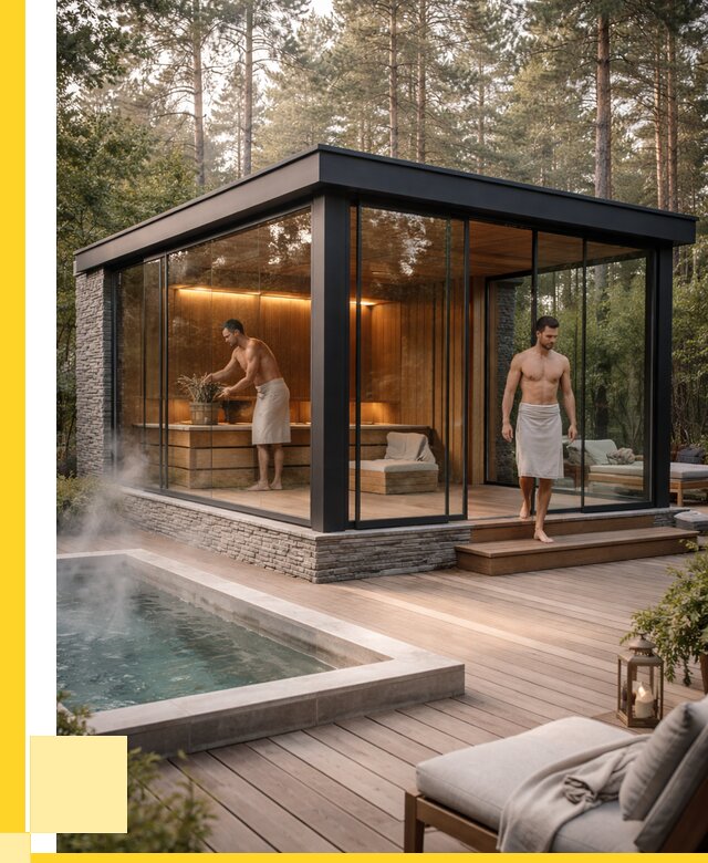 Стеклянные бани и двери в Дальнереченске от 458550 р. | ЭриданДлн