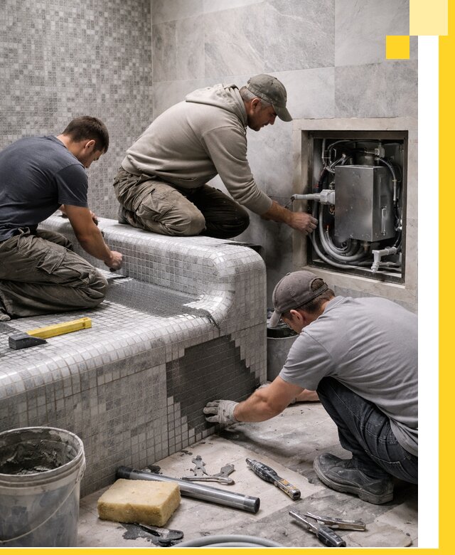 Проекты хамамов под ключ в Дальнереченске и дизайн и строительство