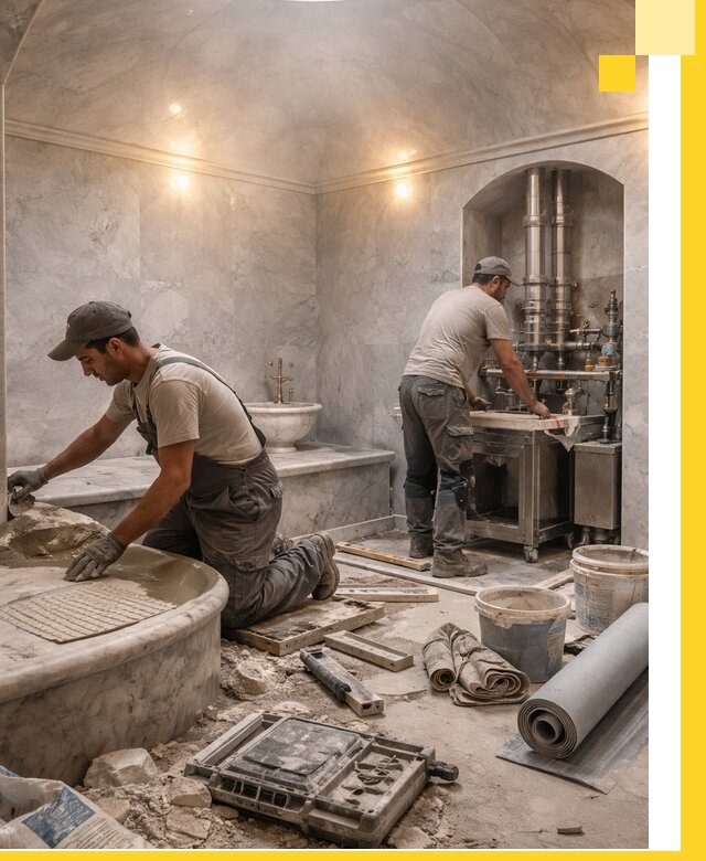 Строительство турецких бань хаммам под ключ в Дальнереченске