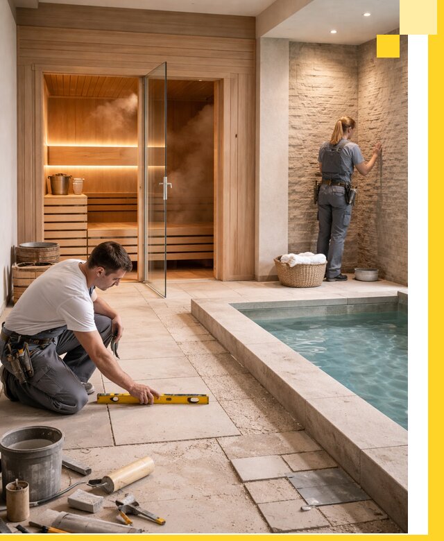 Комплексный дизайн и отделка интерьеров SPA под ключ в Дальнереченске